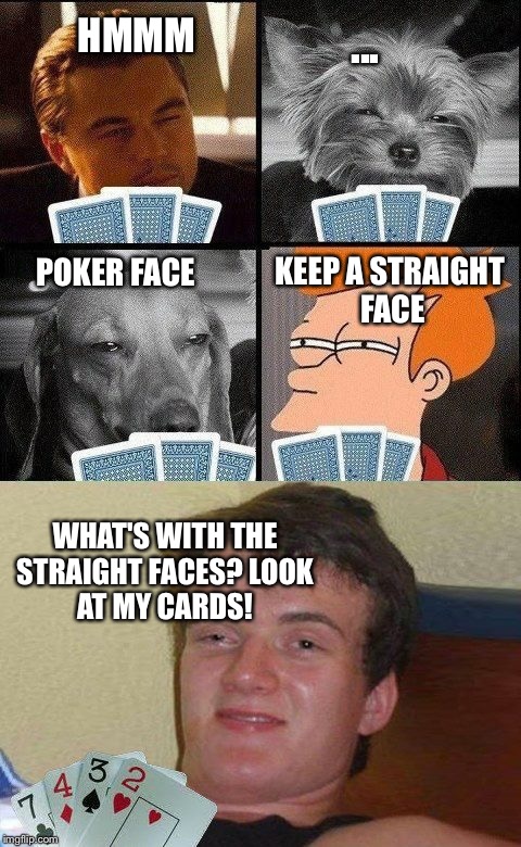 How to keep a straight poker facebook